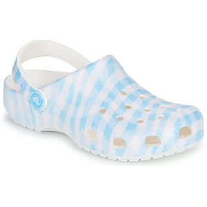 Crocs Sabots Classic Gingham pas cher
