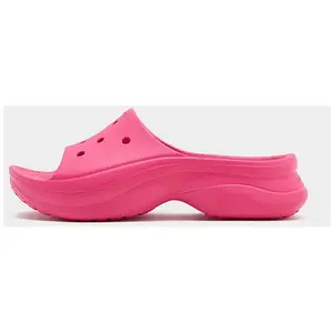 Crocs Bae Slides Women's - Pink, Pink 39-40 pas cher
