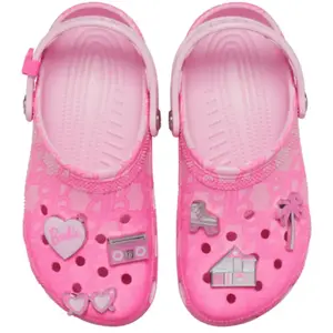Crocs Sabots Mattel Pink Barbie Classic pas cher