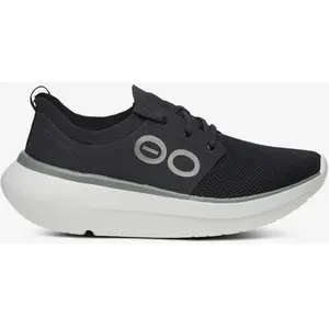 Oofos OOmy Stride Sportschoen Heren Black/White 41/M8 pas cher
