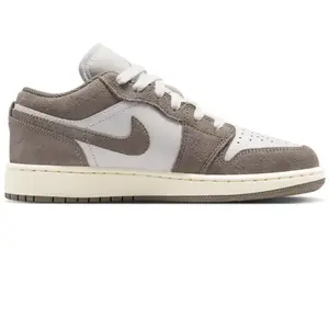 Jordan Air 1 Low Junior - Gris, Gris 39 pas cher