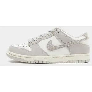 Nike Dunk Low Suede Junior - Blanc, Blanc 37.5 pas cher