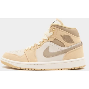 Jordan Air 1 Mid Women's - Beige, Beige 37.5 pas cher