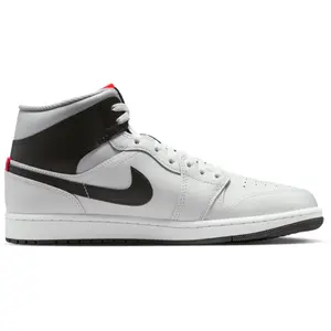 Jordan Air 1 Mid - Blanc, Blanc 44 pas cher