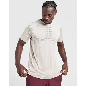 Nike Stride T-Shirt - Crème, Crème S pas cher