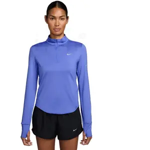 NIKE - swift women's dri-fit uv 1/4-z - Tank top running dames - Paars