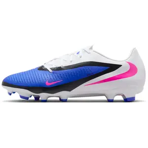 Nike phantom 6 low academy fg/mg in de kleur blauw. pas cher