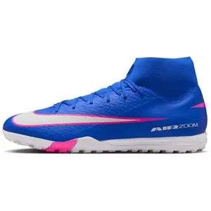 Nike Mercurial Superfly 10 Academy TF - Bleu, Bleu 45 pas cher