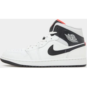 Jordan Air 1 Mid - Blanc, Blanc 44.5 pas cher