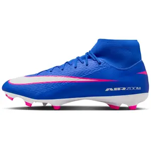 Nike, Hommes, Chaussures de football, Mercurial Superfly 10 Academy FG (47), Bleu pas cher