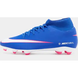 Nike Mercurial Superfly 10 Club FG - Bleu, Bleu 45 pas cher