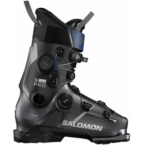 Salomon S/Pro Supra Dual Boa 120 Hema Skischoen Heren Beluga Met./Blac... pas cher