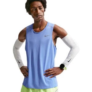 Nike Débardeur Miler Homme - Bleu, Bleu L pas cher