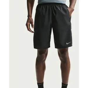 Short avec sous-short intégré Nike Miler Noir XL pas cher