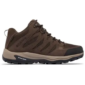 Columbia REDMOND  IV MID WATERPROOF Heren Wandelschoenen - Cordovan, Tangy Orange pas cher
