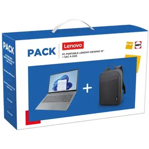 Pack PC Portable Lenovo IdeaPad Slim 3 15AMN8 15,6" Full HD AMD Ryzen ...