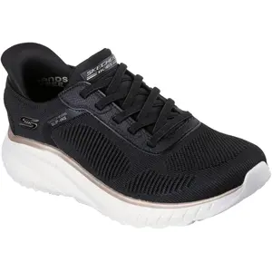 Skechers, Femmes, Baskets, Bobs Squad Chaos - Current Muse, Multicolore, Blanc, Noir, (35) pas cher
