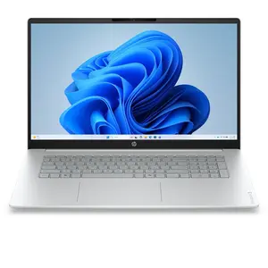 HP HP OmniBook 3 Laptop 17-dp0015nf AMD Ryzen 5 40 Ordinateur portable 17.3" Full HD 16 Go LPDDR5-SDRAM 512 Go SSD Wi-Fi 6 (802.11ax) Windows 11 Home Gris et Argent