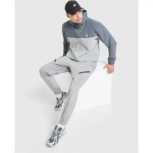 New Balance Pantalon de jogging Homme - Gris, Gris L pas cher