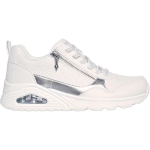 Lage Sneakers Skechers UNO Wit pas cher