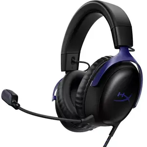 HyperX Cloud III - Casque de jeu (noir/bleu) (Filaire, Sans fil), Casque gaming, Bleu, Noir pas cher