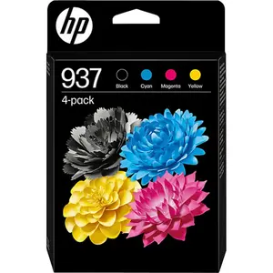 HP 937 originele CMYK-inktcartridge 4 stuks pas cher