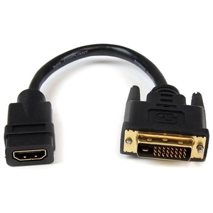 StarTech.com Câble adaptateur vidéo HDMI vers DVI de 20 cm - Convertis... pas cher