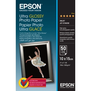 Epson Ultra Glossy Photo Paper - papier photo - 50 feuille(s)Vendu parfnac-be