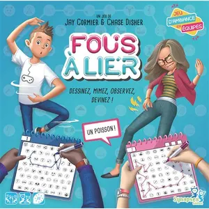 Jeu d’ambiance Asmodee Fous à Lier pas cher