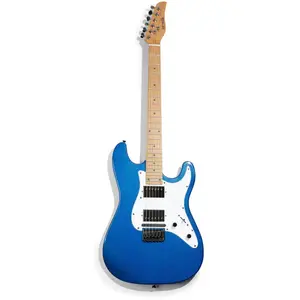 Zivix Jamstik Standard MIDI Guitar Royal Blue elektrische gitaar met gigbag pas cher