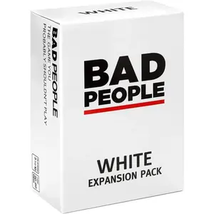 Bad People White Expansion - Uitbreiding - Engelstalig Partyspel - Kaa...