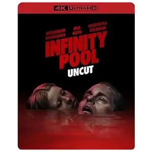 Import Infinity Pool Uncut Steelbook Blu-ray 4K Ultra HD pas cher