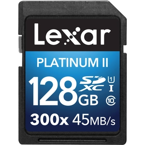 Lexar carte sdxc 128 go premium 300x 45 mo/s pas cher