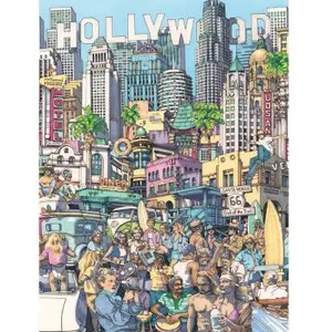 New York Puzzle Company Pièces XXL - California Dreaming York-Puzzle-M... pas cher