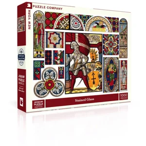 New York Puzzle Company Puzzel Stained Glass - 1000 stukjes pas cher
