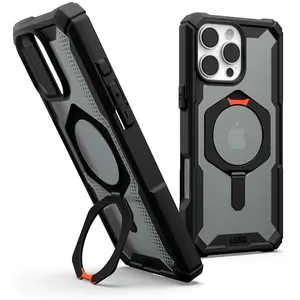 Urban Armor Gear Coque pour iPhone 16 Pro Max - UAG Plasma XTE MagSafe - Noir / OrangeVendu parbol