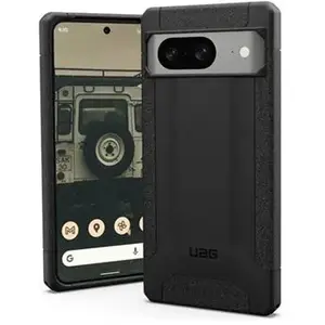 UAG Rugged Case for Google Pixel 8 - Scout Black - Coque de protection pour téléphone portable - polyuréthane thermoplastique (TPU) de première qualité - noir - pour Google Pixel 8 pas cher