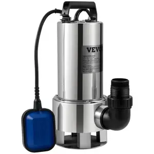 Pompe de Relevage Eaux Chargées - VEVOR - 1300 W 333,3 L-min Pompe d é...