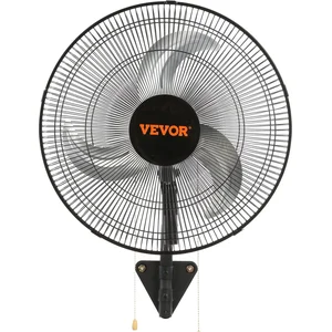 Vevor Ventilateur Mural Industriel-VEVOR-44,45 cm-oscillant-3 Vitesses...