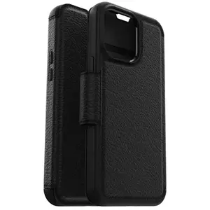 Comparateur de prix : Otterbox Strada bookcase - Geschikt voor de iPhone 14 Pro Max - Zwart - Leer