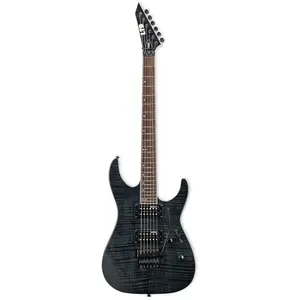 Ltd M200 - Noir Flammé Transparent - Guitare ÉlectriqueVendu parbax-music