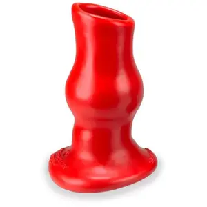 Oxballs - Pighole Deep-1 - Holle Buttplug - Rood - Small
