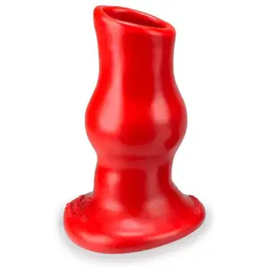 Oxballs - Pighole Deep-2 - Holle Buttplug - Rood - Large