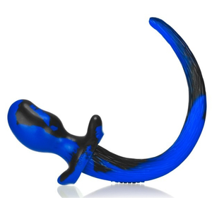 Oxballs Plug Queue de chien Mastiff 12 x 7 cm Bleu   pas cher