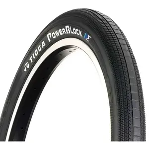 Tioga Pneu Rigide Urbain S-spec Powerblock Bmx 20´´ X 1.75 pas cher