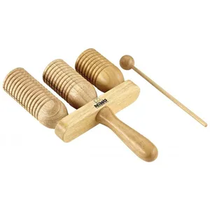 Meinl NINO561 Agogo en bois 3 tonalités pas cher