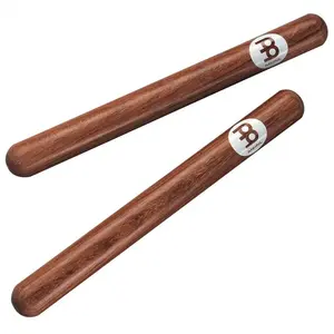 Meinl CL18 - Pair of Claves, Deluxe, Solid Hardwood