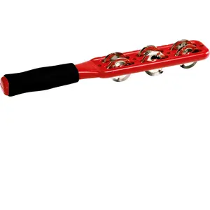 Meinl Meinl Jg1r - Jingle Sticks Rouge Avec Cymbalettes Nickelée pas cher