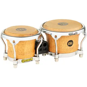 Meinl FWB100SNTM Free Ride Mini Wood Bongo Super Natural bongos
