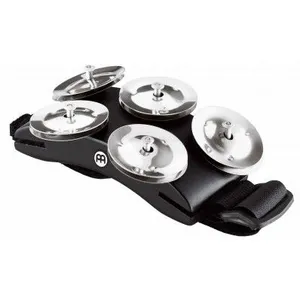 Meinl CFT5BK - Tambourin pour pied spécial cajon - Noir pas cher